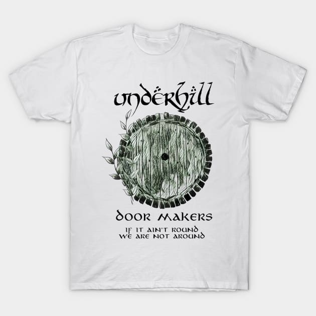 Underhill Door Makers - Fantasy T-Shirt by Fenay-Designs